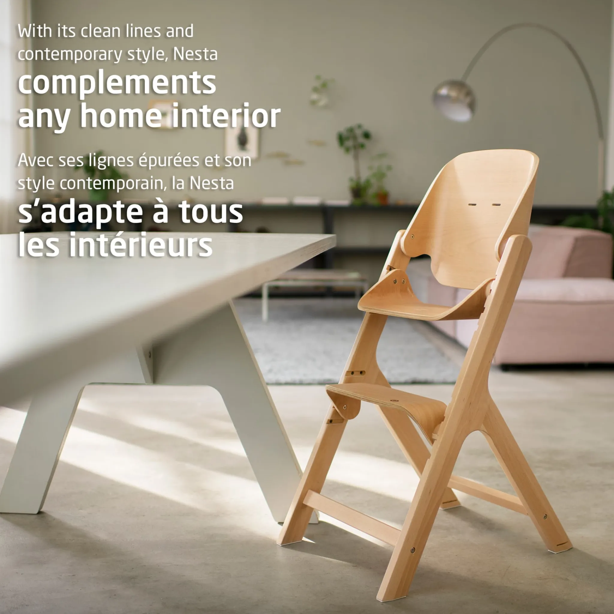 Maxi-cosi Nesta 3-in-1 High Chair - Classic Oat