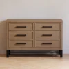 Franklin et Ben Newbern 6-Drawer Assembled Dresser - Driftwood