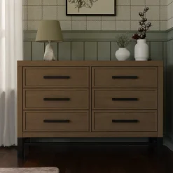 Franklin et Ben Newbern 6-Drawer Assembled Dresser - Driftwood