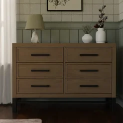 Franklin et Ben Newbern 6-Drawer Assembled Dresser - Driftwood