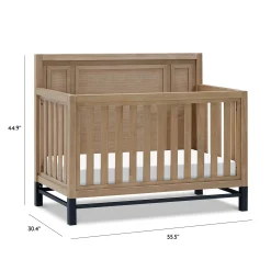 Franklin et Ben Newbern 4-in-1 Convertible Crib - Driftwood