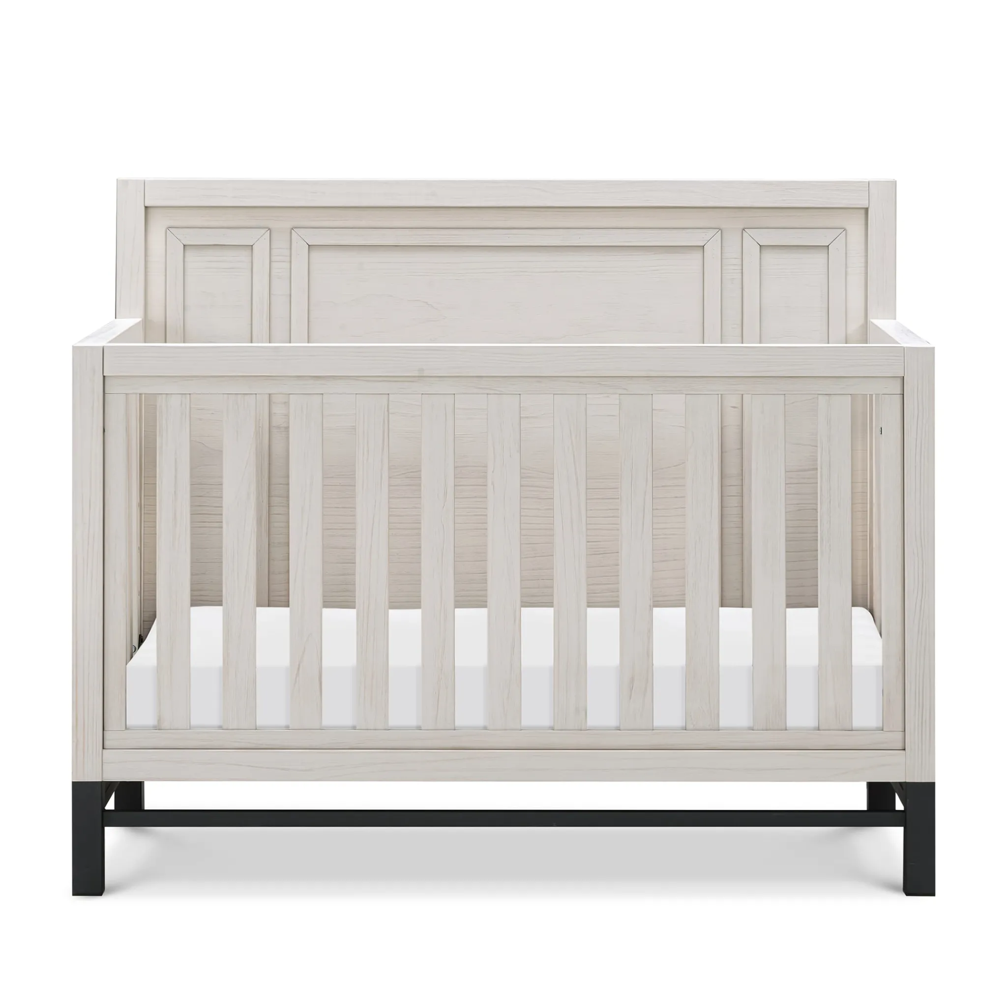 Franklin et Ben Cribs & Mattresses|Cribs & Mattresses>Newbern 4-in-1 Convertible Crib - White Driftwood