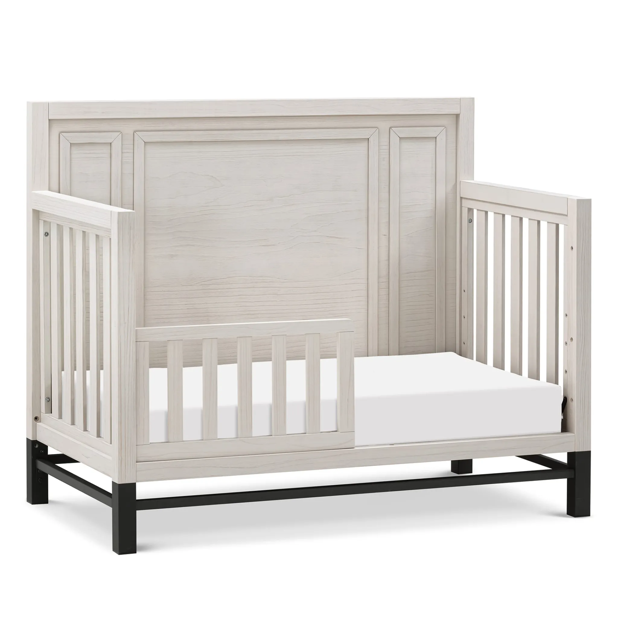Franklin et Ben Cribs & Mattresses|Cribs & Mattresses>Newbern 4-in-1 Convertible Crib - White Driftwood
