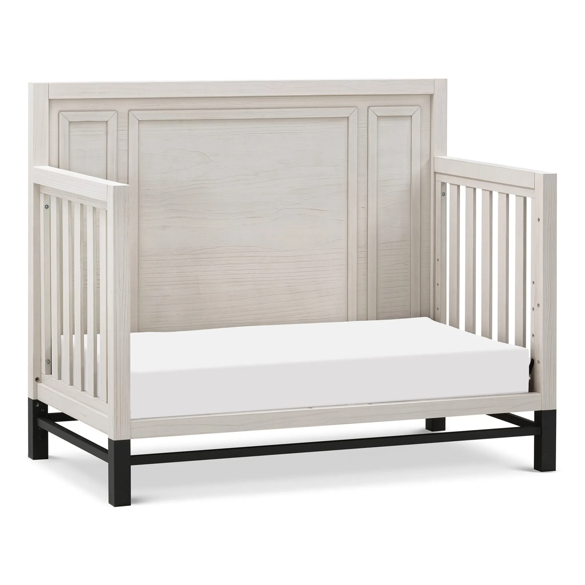 Franklin et Ben Cribs & Mattresses|Cribs & Mattresses>Newbern 4-in-1 Convertible Crib - White Driftwood