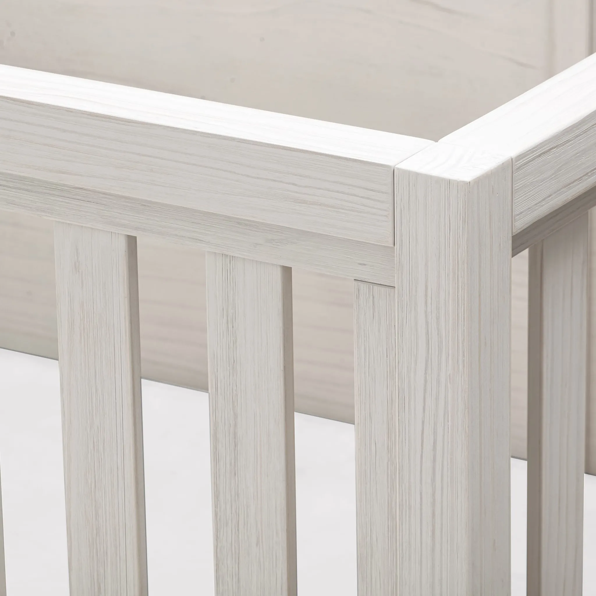 Franklin et Ben Cribs & Mattresses|Cribs & Mattresses>Newbern 4-in-1 Convertible Crib - White Driftwood