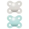 Mam Baby Newborn Anatomical Pacifer Matte (2) - Aqua
