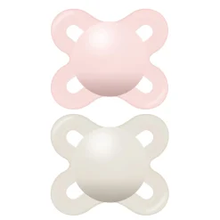 Mam Baby Newborn Anatomical Pacifier Matte (2) - Pink
