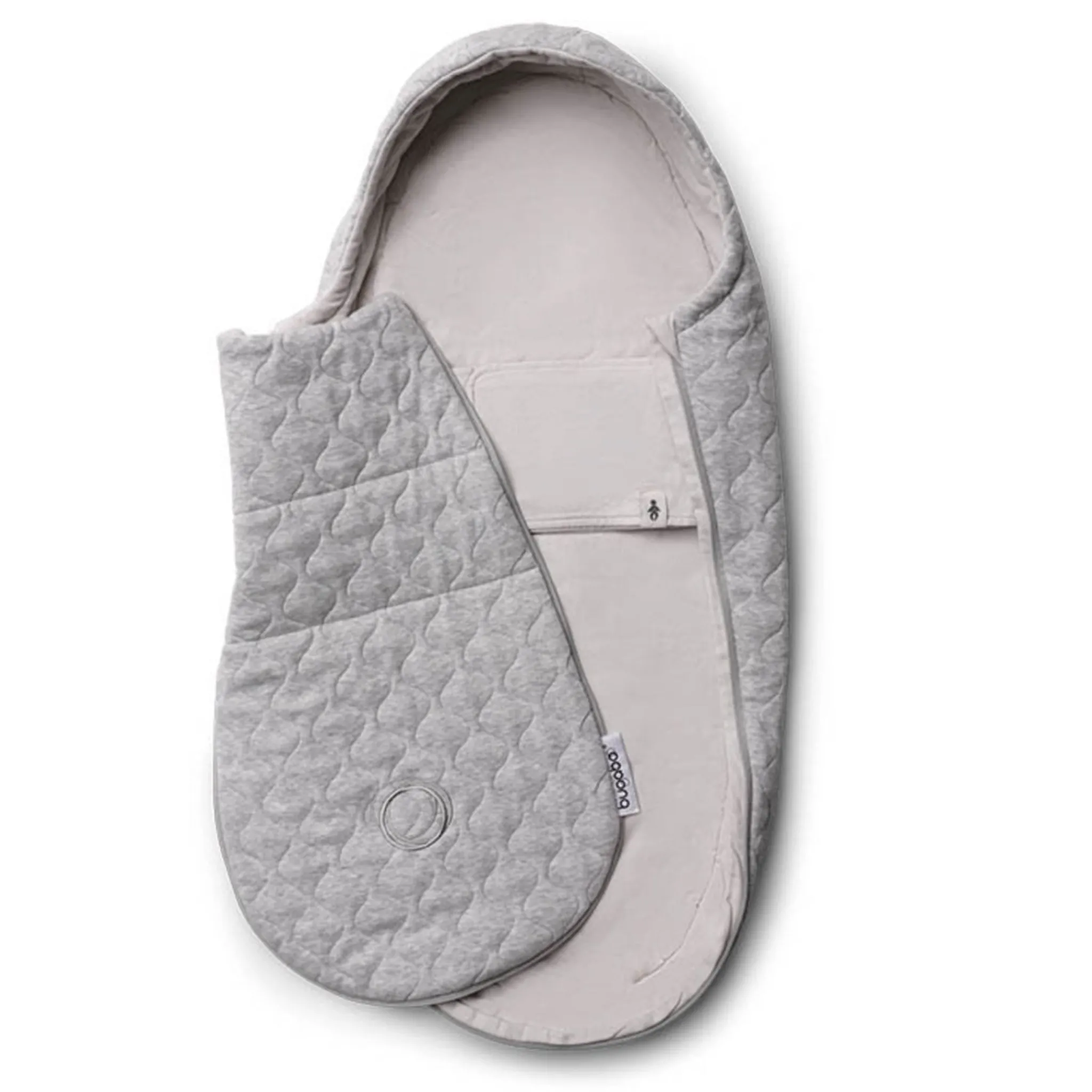 Kids Bugaboo Newborn Inlay 0-6m - Light Grey