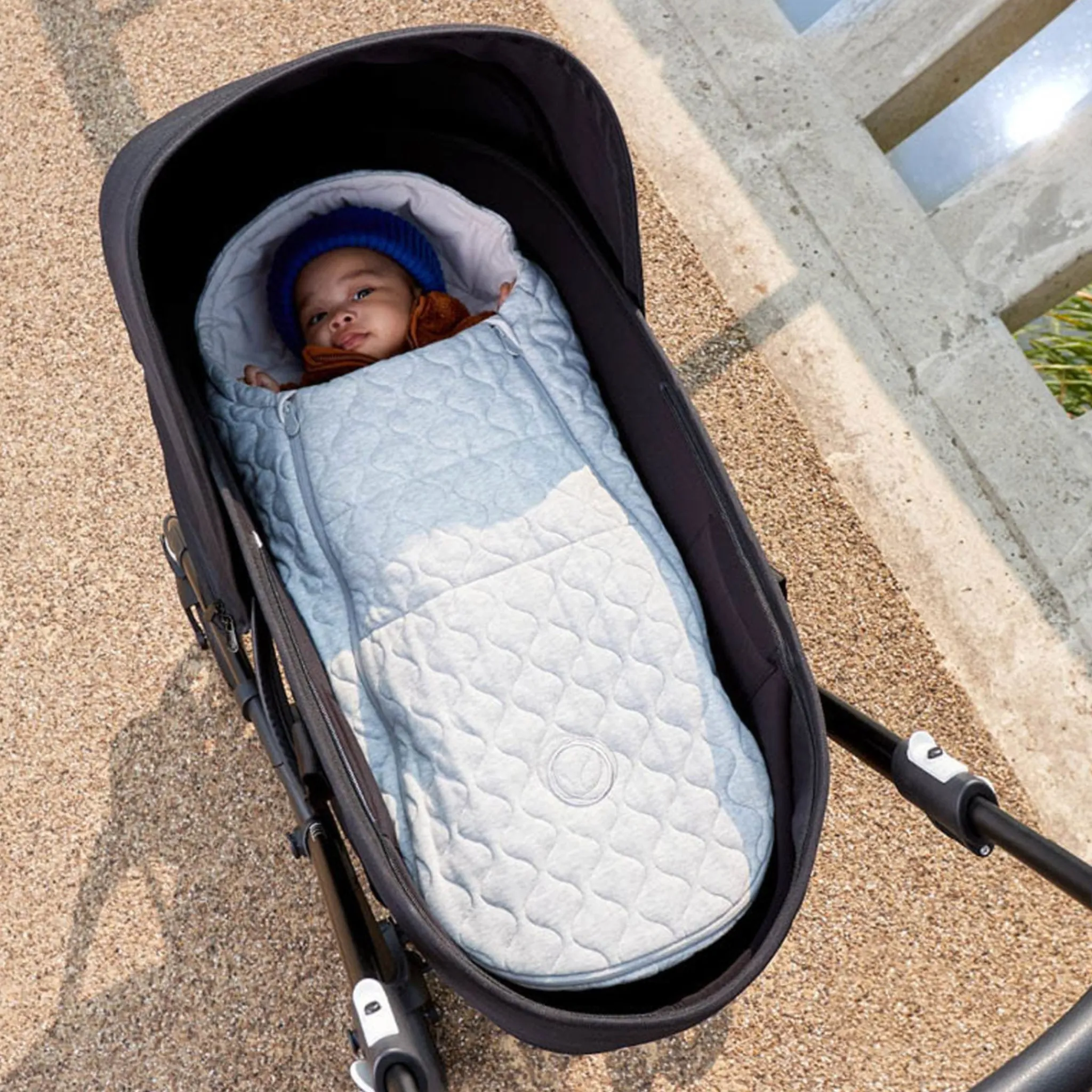 Kids Bugaboo Newborn Inlay 0-6m - Light Grey