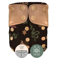 BOY La Petite Ourse Cloth Diapers|Cloth Diapers>Newborn Washable Diaper - Cowboy