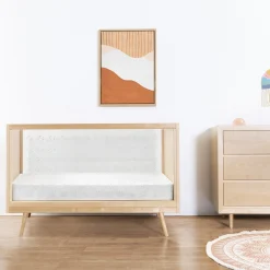 Babyletto Cribs & Mattresses|Cribs & Mattresses>Nifty Clear 3-in-1 Crib -Natural Birch