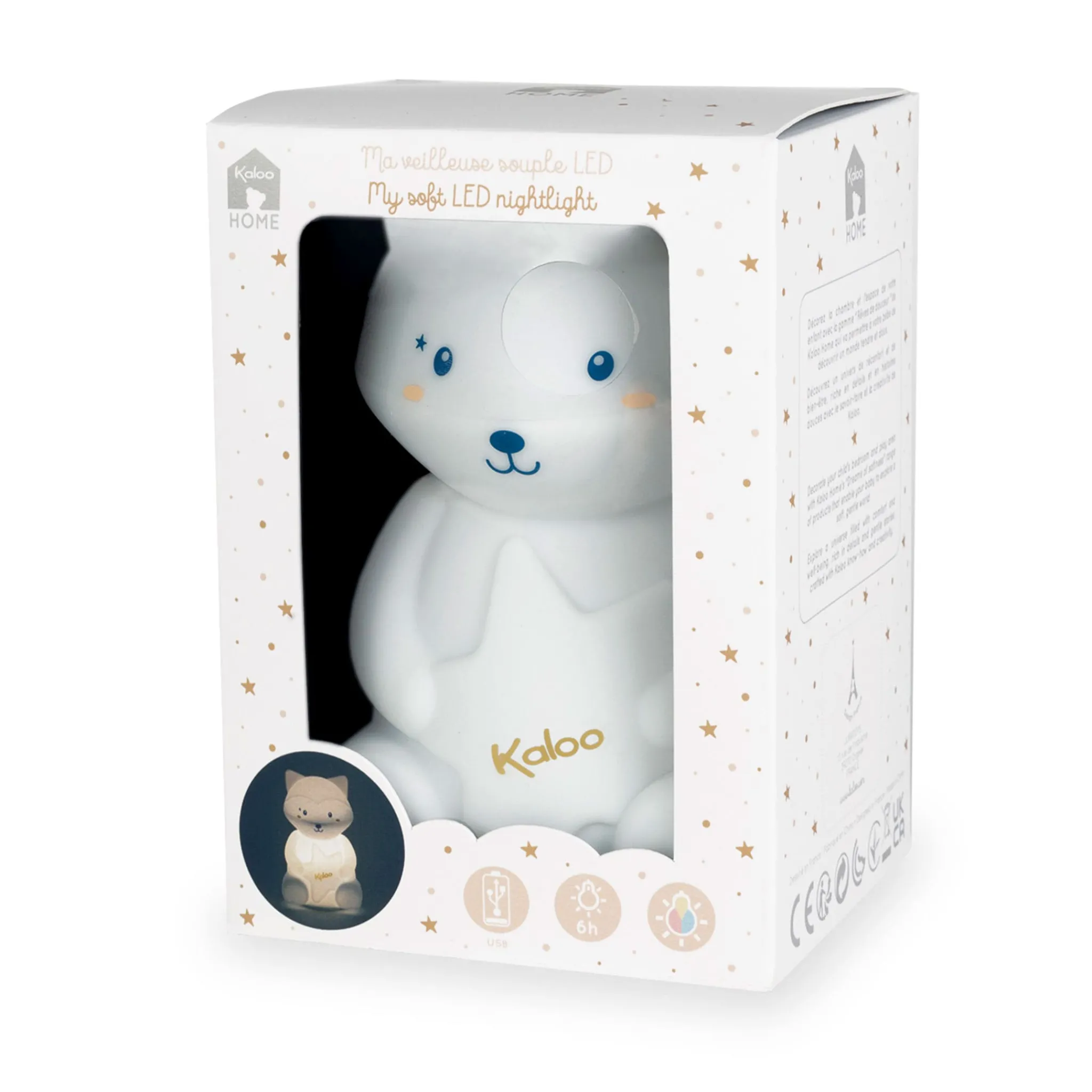 Kids Kaloo Decorative Objects|Nightlights>Nighlight Raccon USB