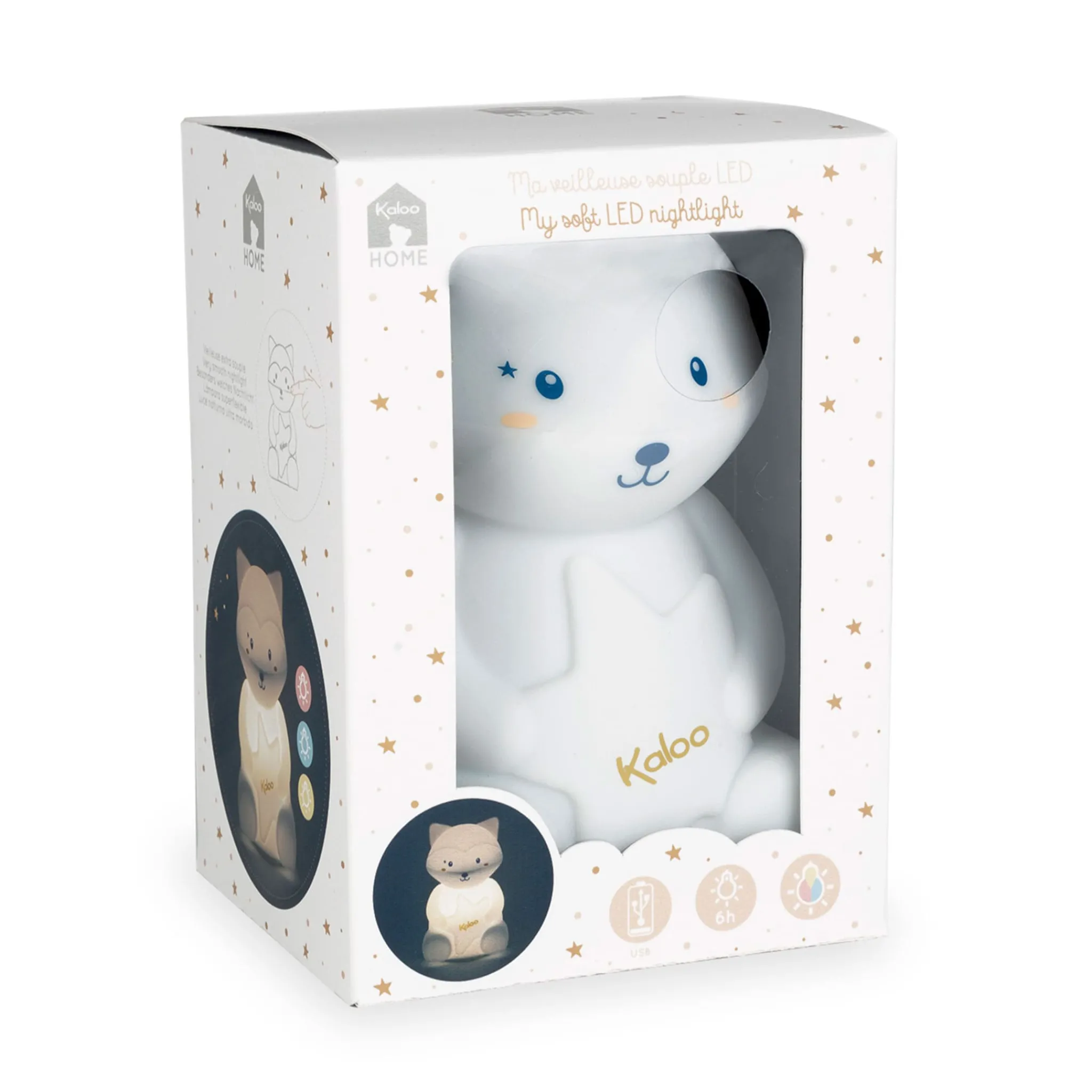 Kids Kaloo Decorative Objects|Nightlights>Nighlight Raccon USB