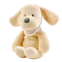 Kids Nattou Nightlight Sleepy Cuddly Doggy - Vanilla