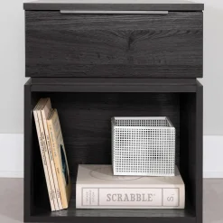 South Shore Nightstand - Hourra Gray Oak