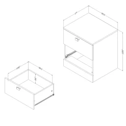 South Shore Nightstands><noscript><img width=