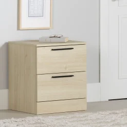 South Shore Nightstand - Step One Essential Bleached Oak
