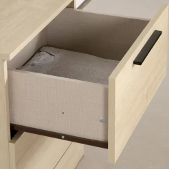 South Shore Nightstand - Step One Essential Bleached Oak