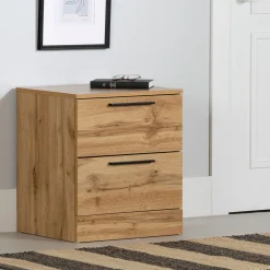 South Shore Nightstands>Nightstand - Step One Essential Nordik Oak