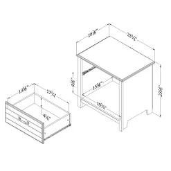 South Shore Nightstands><noscript><img width=