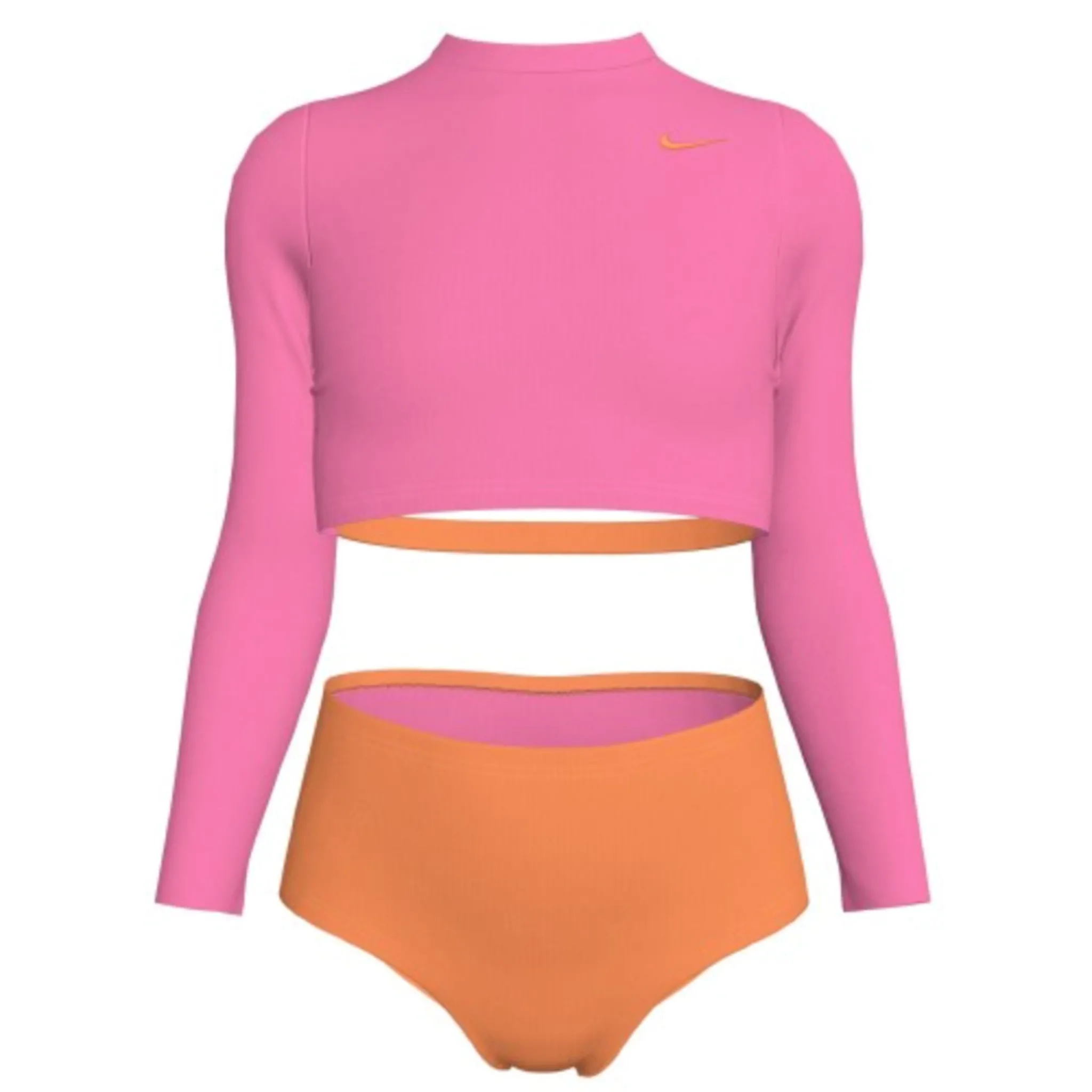 Kids Nike Swimsuits>Color Block Swimsuit 8-16y