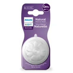 Philips Avent Nipples (2) Natural Response 0m+ Flow 2
