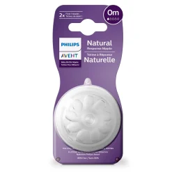 Philips Avent Breastfeeding|Bottles & Nipples>Nipples (2) Natural Response 0M+ Flow 1