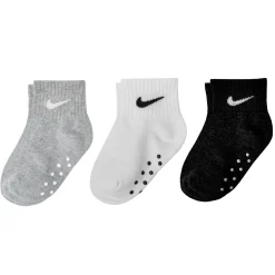 BOY Nike No Slip Socks 3-pack 2-4y