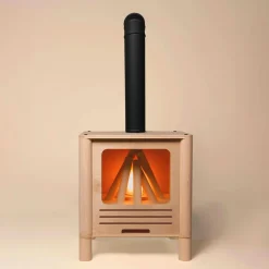 Oramood Kid'S Tables & Chairs>Nordik Fireplace - Naturel/Black