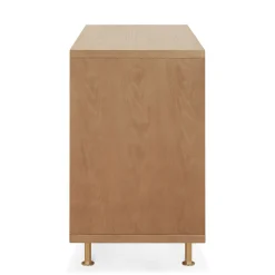 Nursery Works Novella 6-Drawer Dresser - Stained Ash / Ivory Finish
