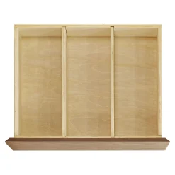 Nursery Works Novella 6-Drawer Dresser - Stained Ash / Ivory Finish