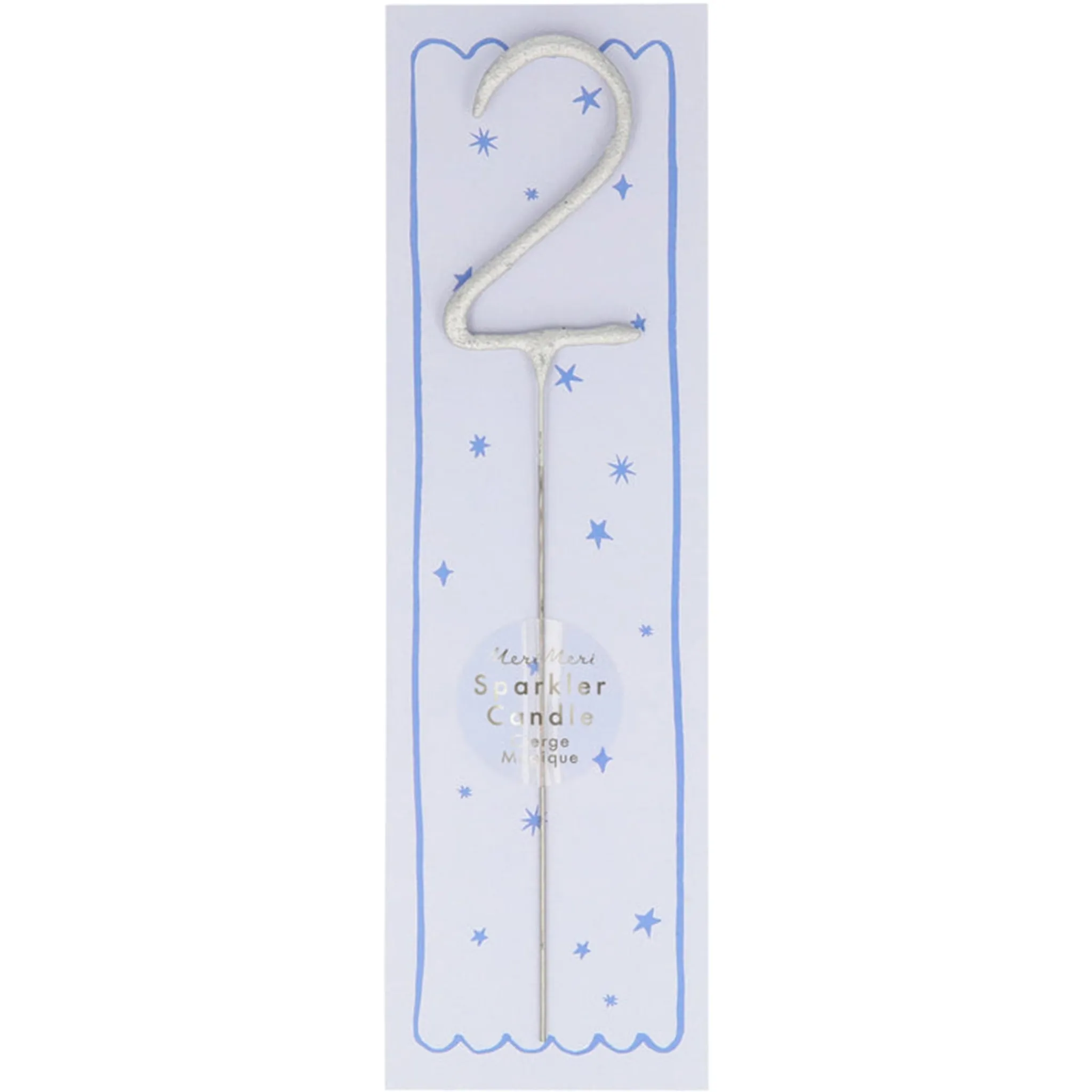 Meri Meri Number 2 Candle