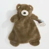 Piccolo Bambino Pacifiers & Clips|Pacifiers & Clips>Nunu Faux Fur With Pacifier Tab Attachment 12" - Bear