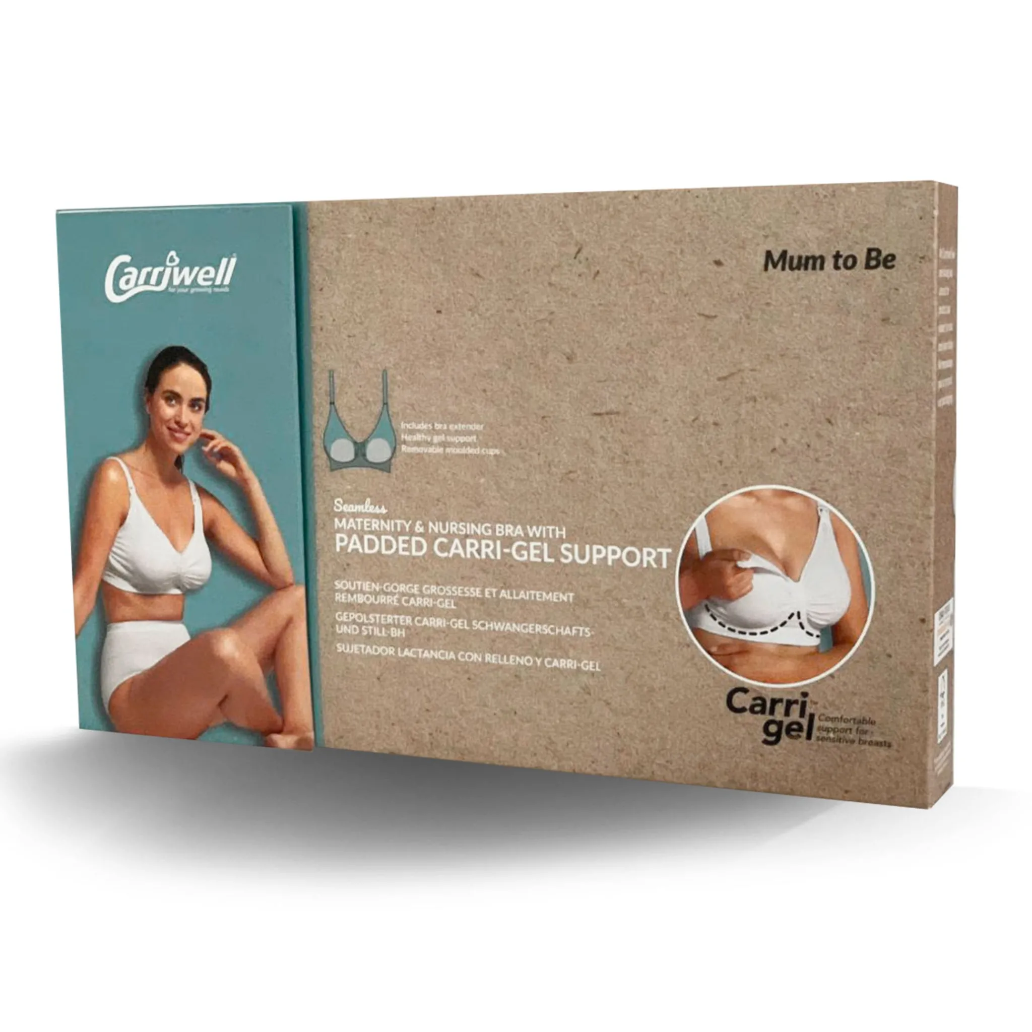 Carriwell Nursing Bra Padded Carri-gel