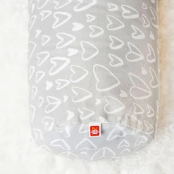 Neka Nursing Pillow - Grey Hearts