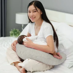 Jasxtek Nursing Pillow - Muslin Beige
