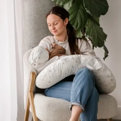 Perlimpinpin Cushions & Pillows|Breastfeeding>Nursing Pillow Bamboo - Ocean