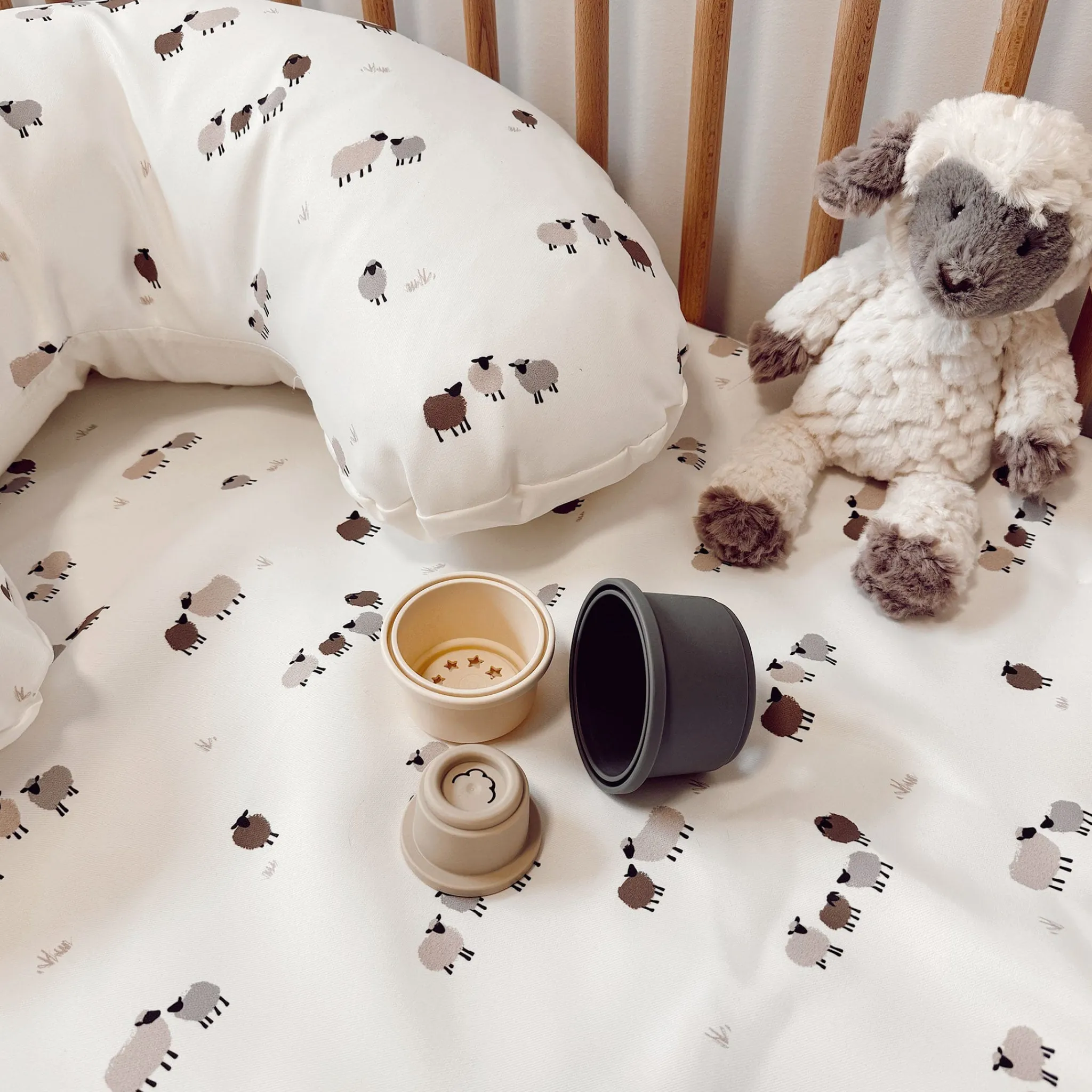 Patlin Cushions & Pillows|Breastfeeding>Nursing Pillow Sheep - Special Edition Laura Lémerveil