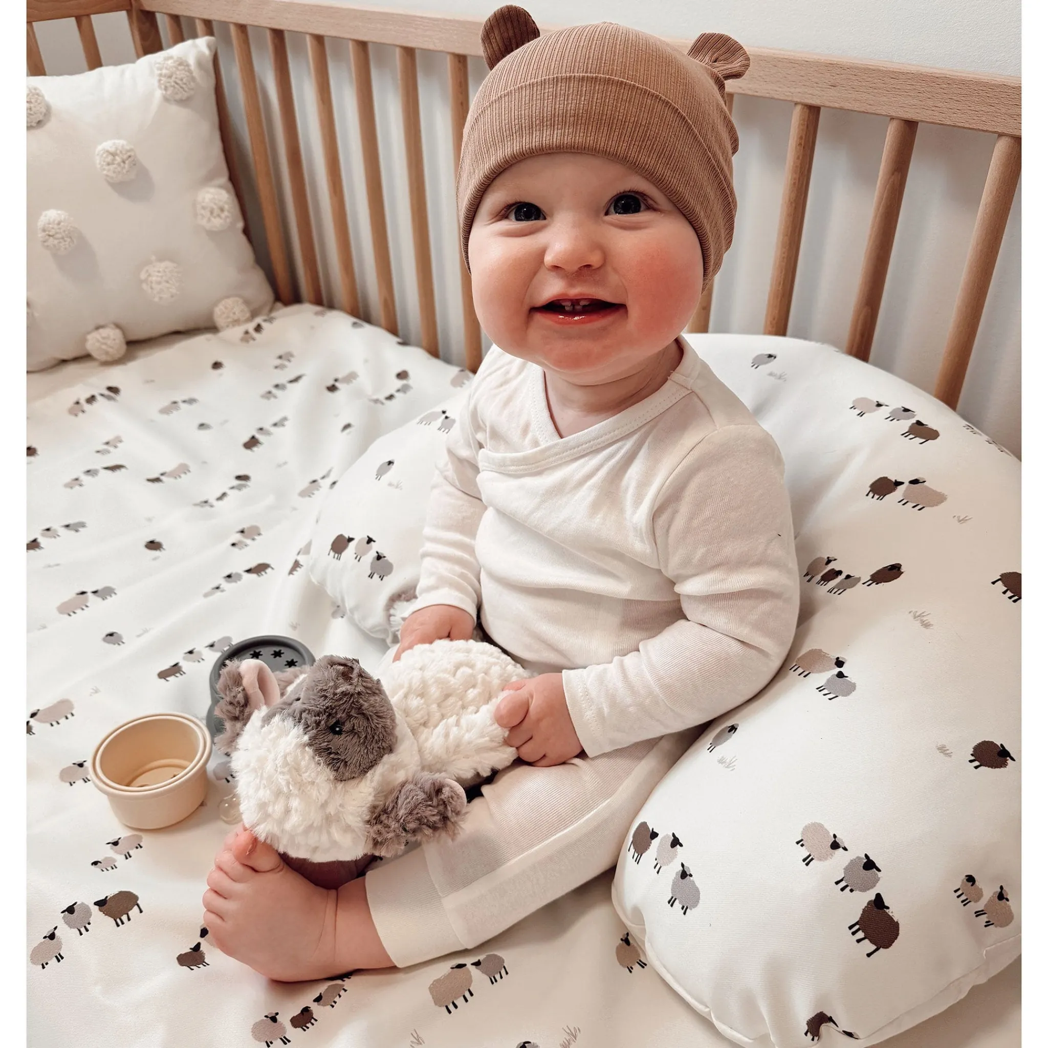 Patlin Cushions & Pillows|Breastfeeding>Nursing Pillow Sheep - Special Edition Laura Lémerveil