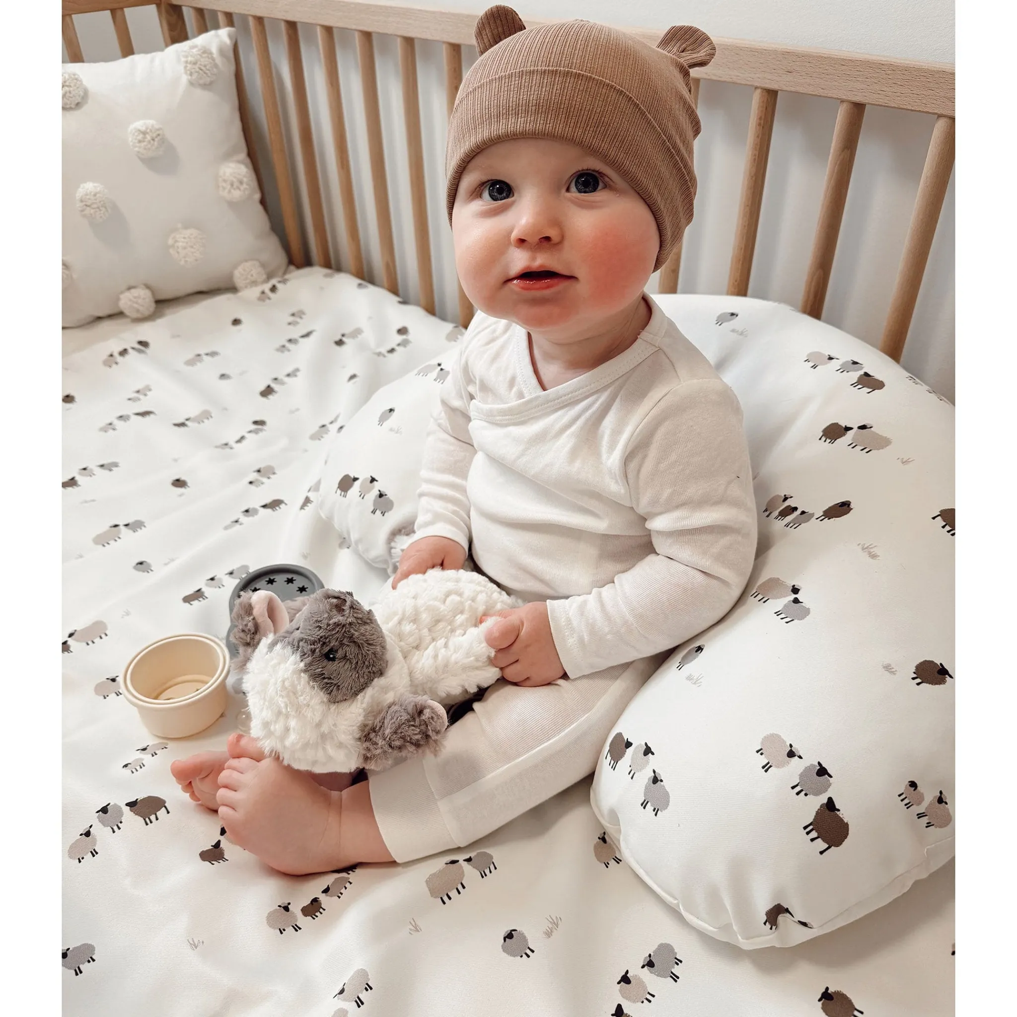 Patlin Cushions & Pillows|Breastfeeding>Nursing Pillow Sheep - Special Edition Laura Lémerveil