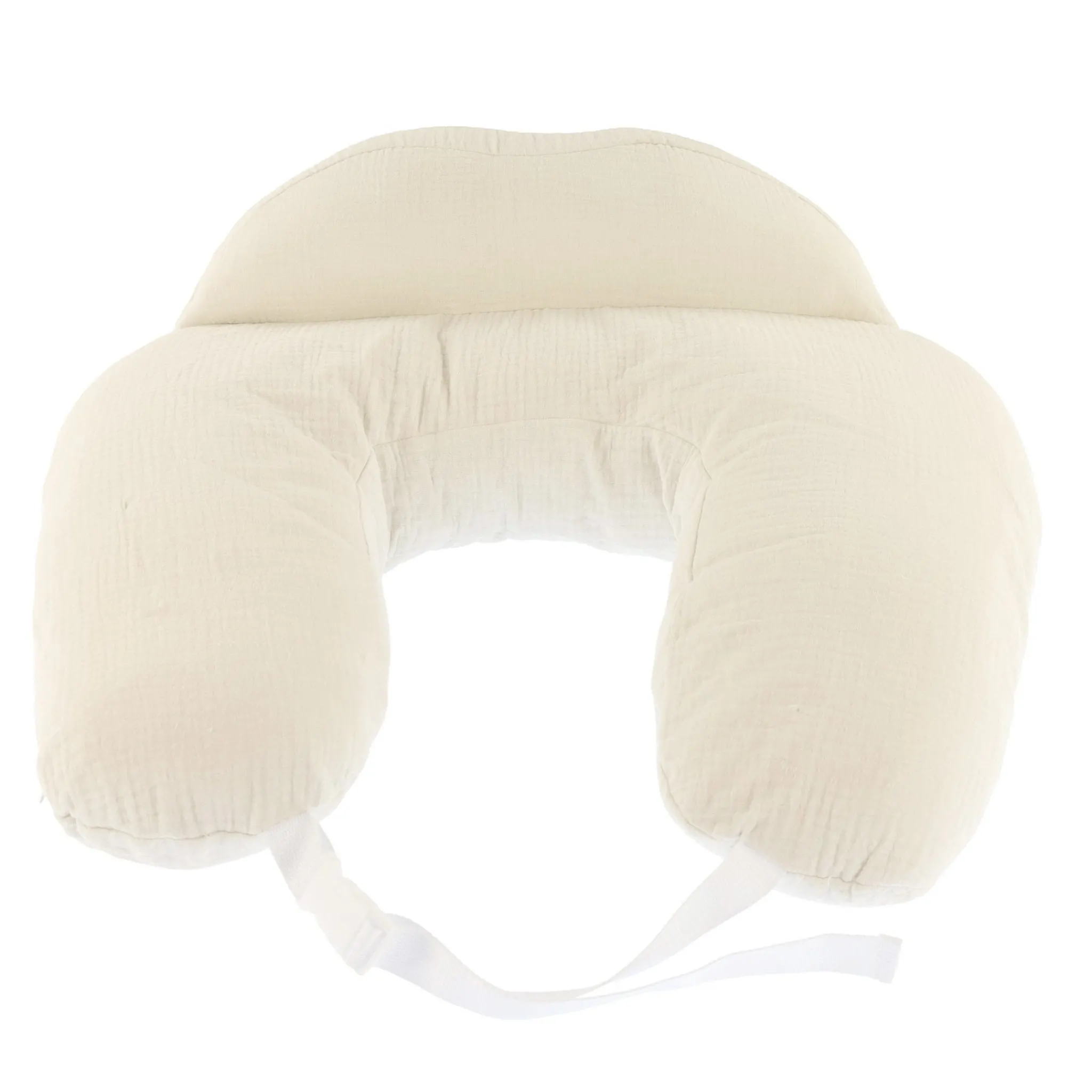 Jasxtek Nursing Pillows Muslin Coconut