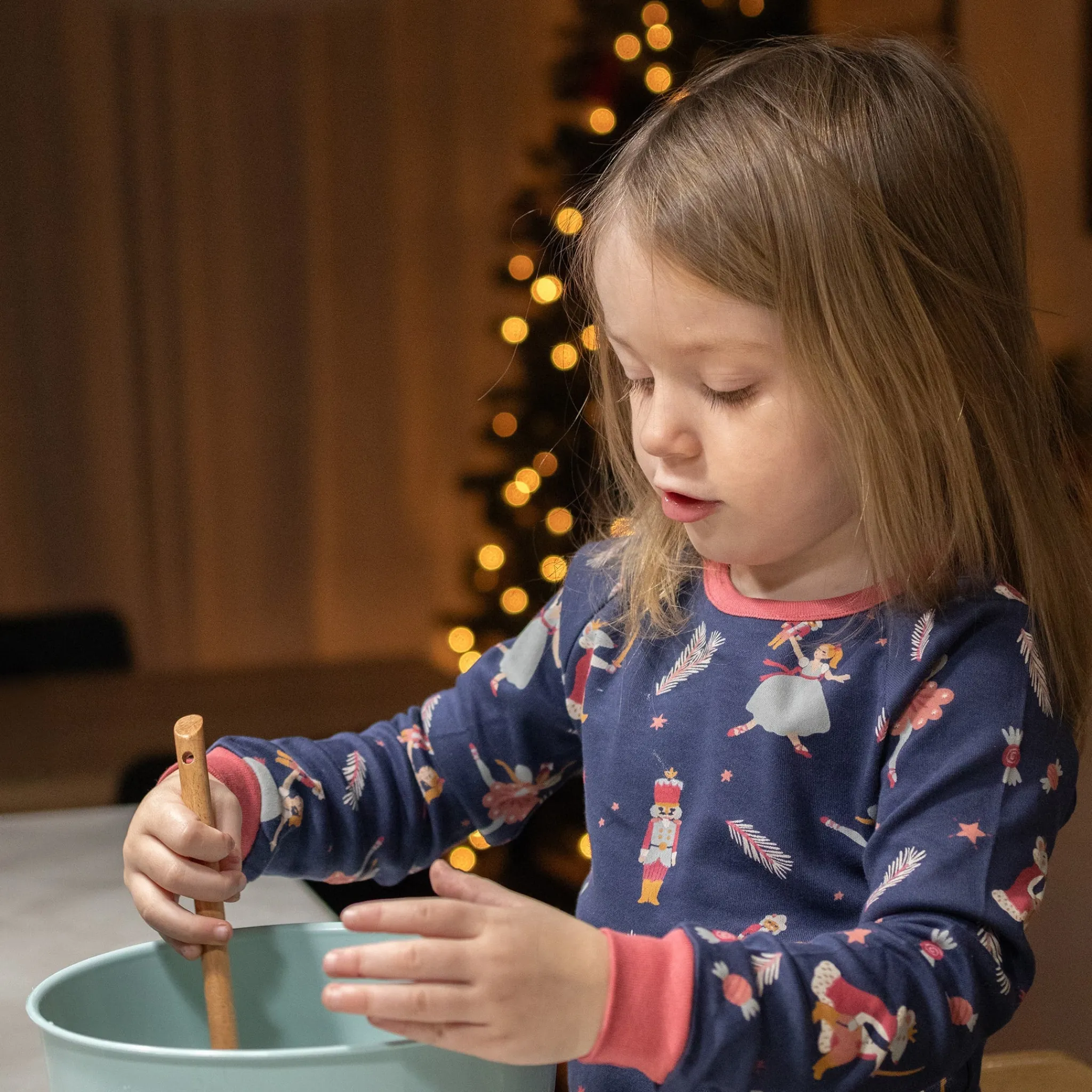 Kids Roche Ciseaux Nutcracker Pajamas 2-14y
