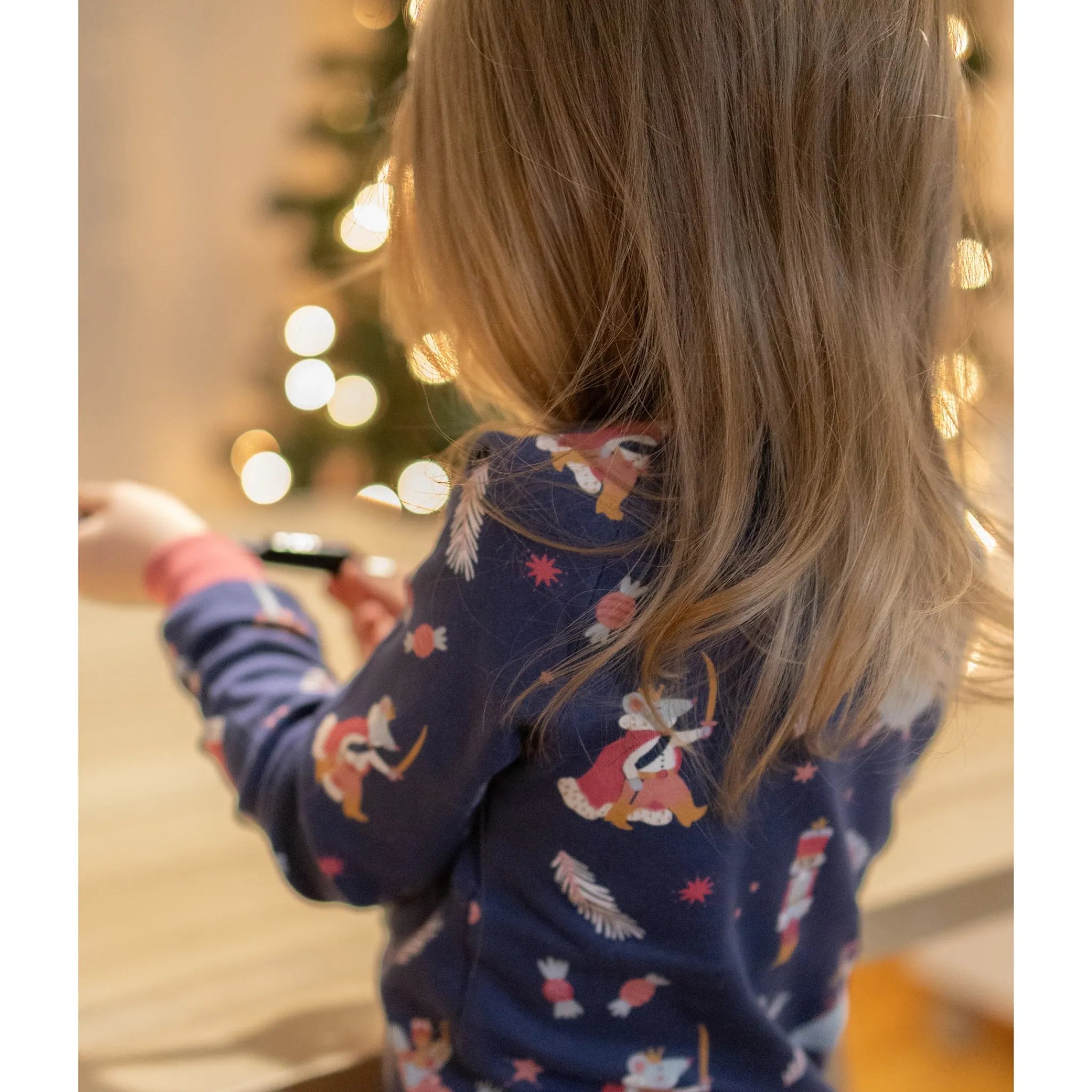 Kids Roche Ciseaux Nutcracker Pajamas 2-14y