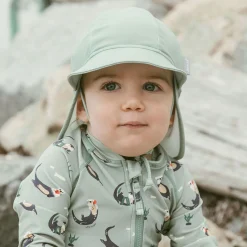 BOY Jan n Jul Nylon Uv Sun Soft Cap 0-24m