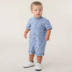 BOY Nano Ocean Romper 6-24m