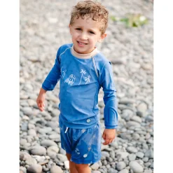 Kids/BOY Calikids Ocean Uv Swim Short 2-9