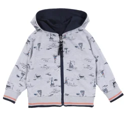 BOY Nano Fleeces And Sweatshirts|Tops>Ocean Zip Hoodie 6-24m