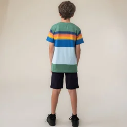 Kids/BOY Nano Off Road Block T-shirt 2-12