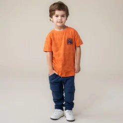Kids/BOY Nano Off Road Striped T-shirt 2-12