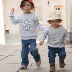 Kids/BOY Clement Heritage Old Quebec Crewneck 2-14y